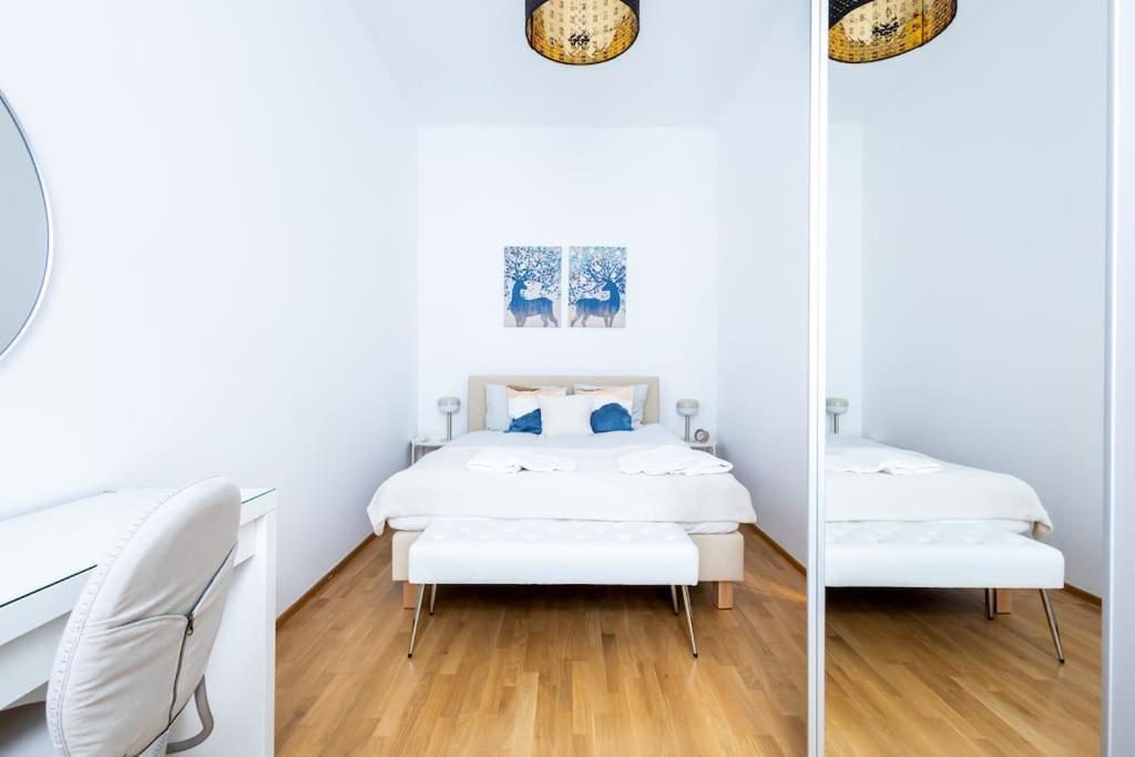 Orestaliving - Spacious 2Br On The Danube Canal Wien Ngoại thất bức ảnh